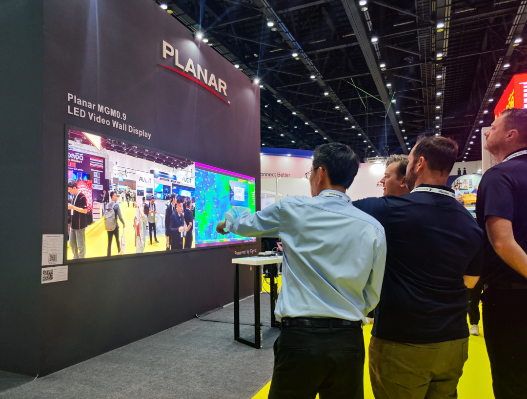 InfoComm Asia | 金年金字招牌(jinnian)今年会今年会Planar全球首发第四代Micro LED智能一体机
